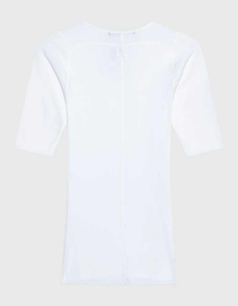 Kurzarm-Shirt mit Rundhalsausschnitt