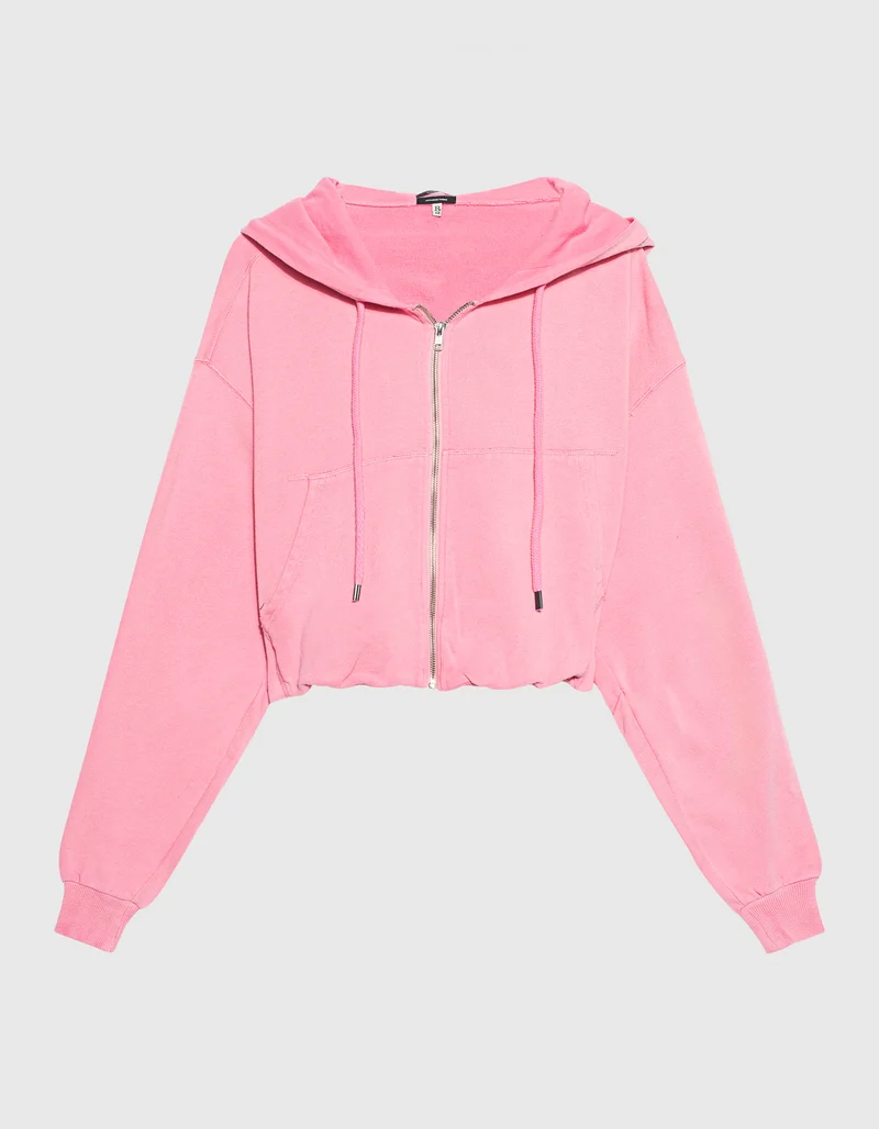 Cropped-Zipper-Hoodie