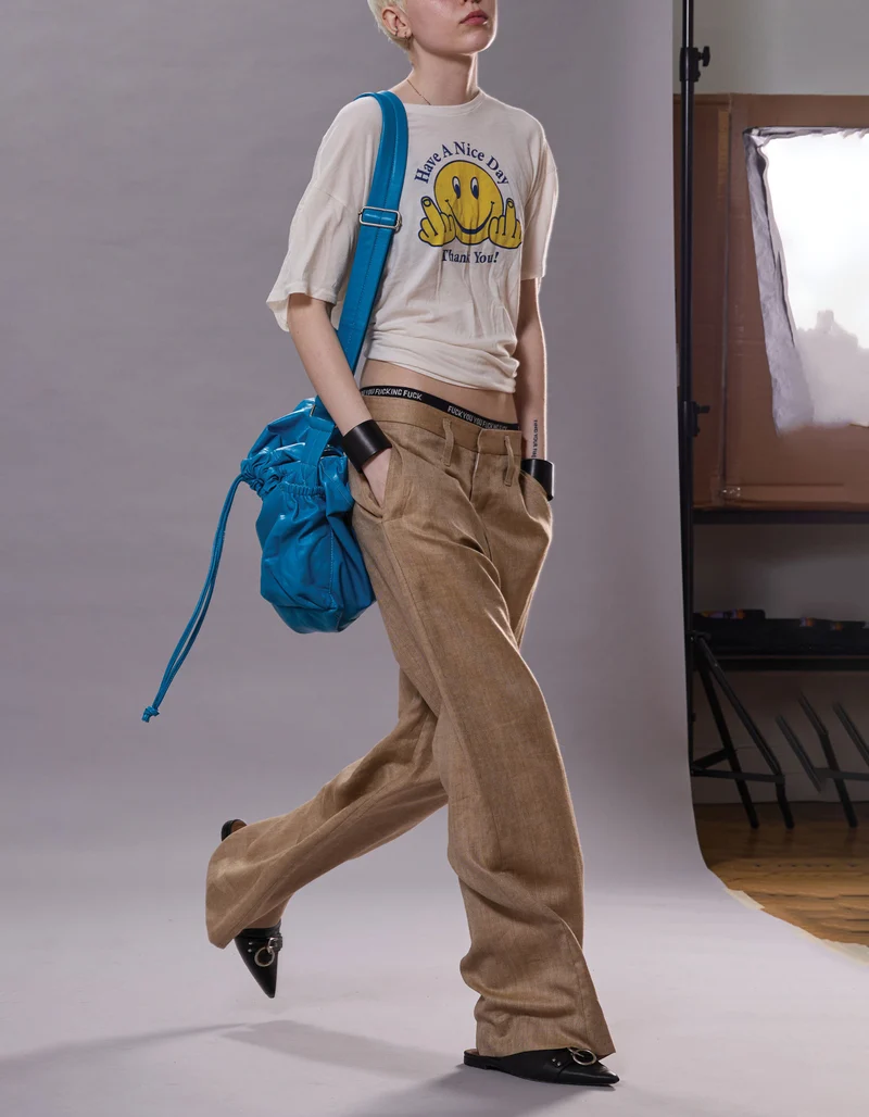 Bedrucktes Oversize T-Shirt