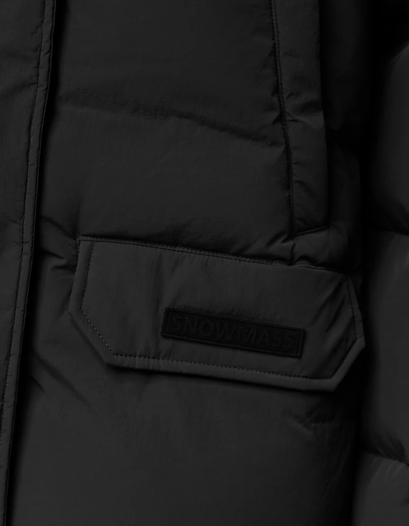 Daunen-Parka mit Kapuze