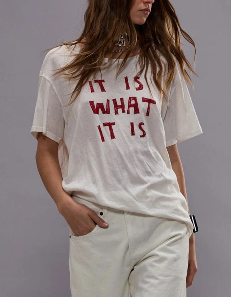 Bedrucktes T-Shirt