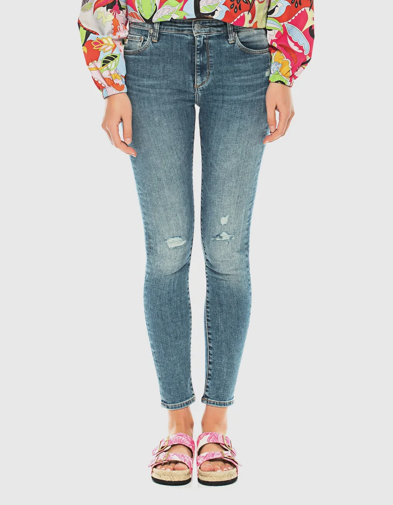 High-Rise Skinny Jeans