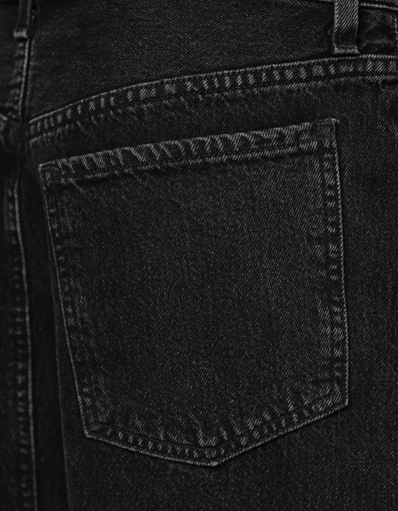 Geschlitzter Jeansrock Leif Spider