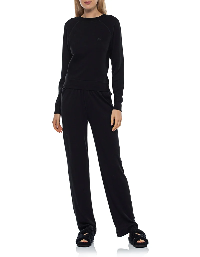 Straight-Leg Jogginghose Thermal Lounge