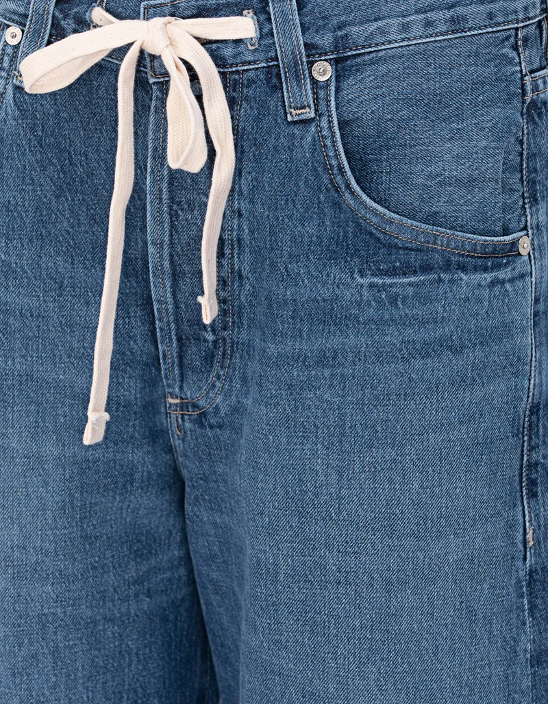 Wide-Leg Jeans Brynn mit Tunnelzug