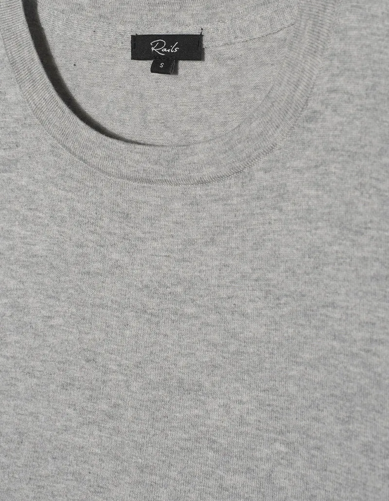 Strick T-Shirt mit Kaschmiranteil