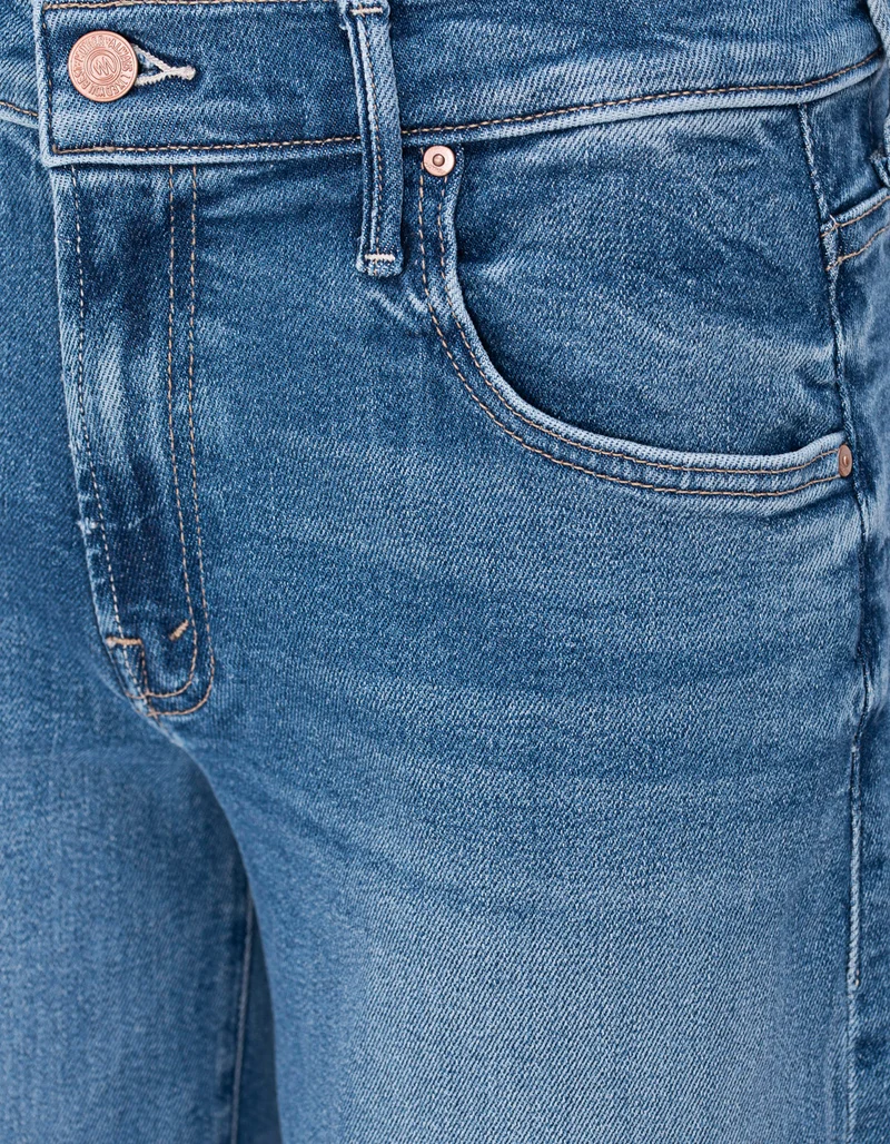 Mid-Rise Straight-Leg Jeans