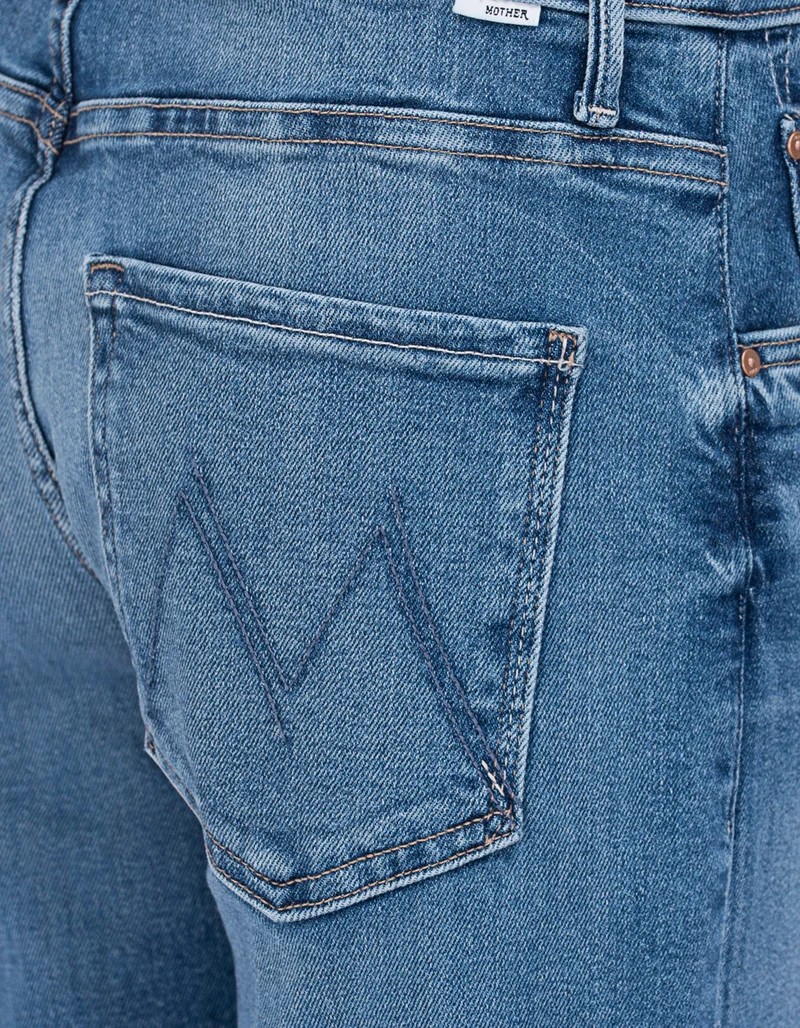 Mid-Rise Straight-Leg Jeans