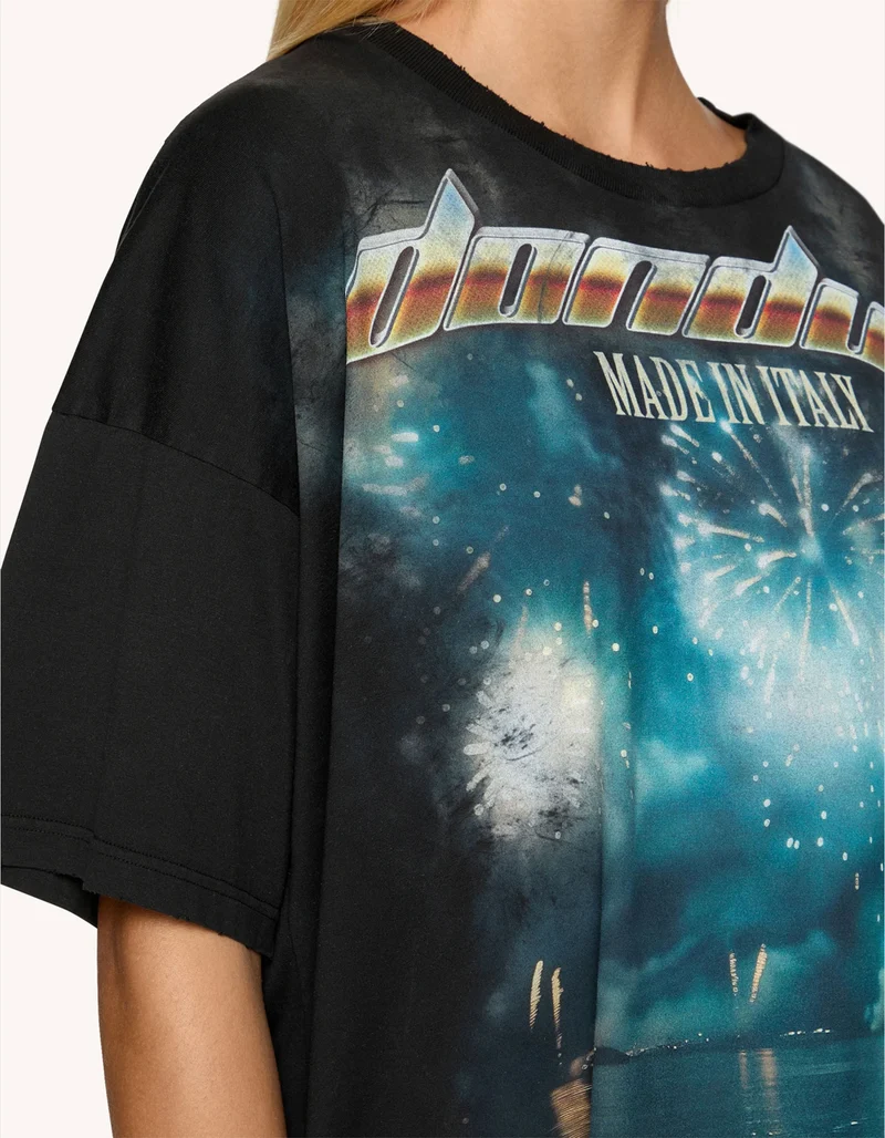 Bedrucktes Oversize T-Shirt