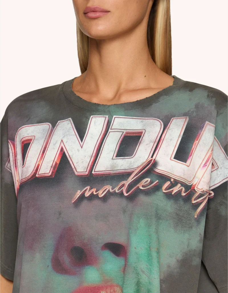 Bedrucktes Oversize T-Shirt
