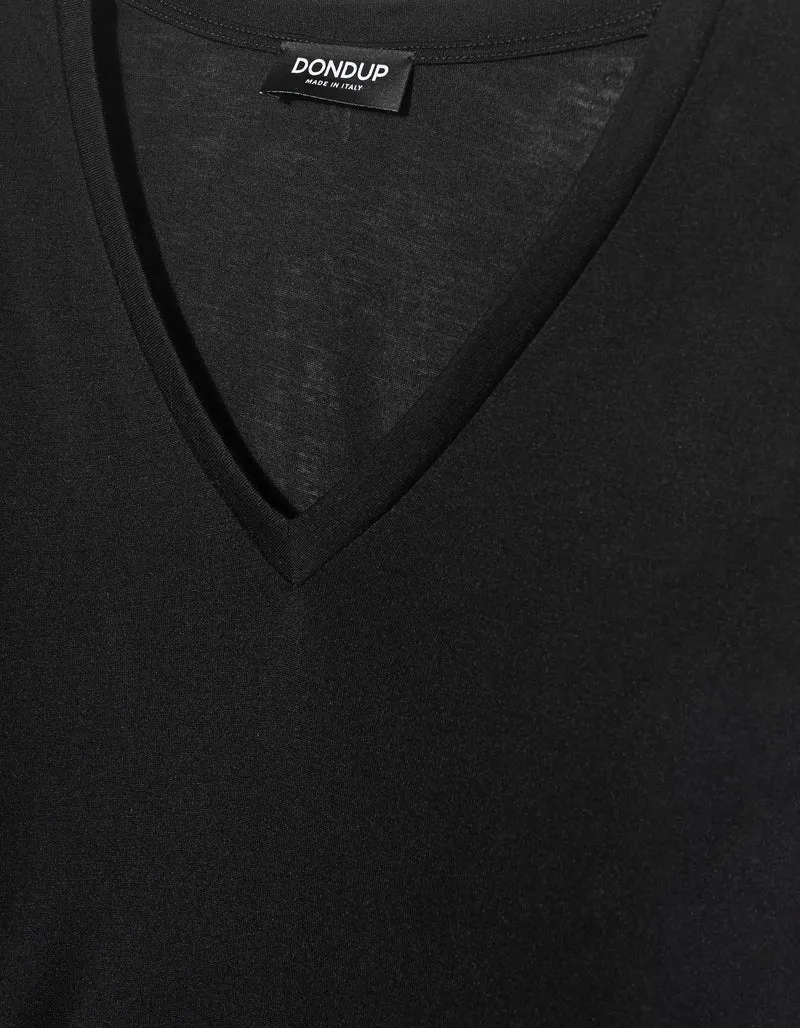 Oversize Longsleeve mit Seidenanteil