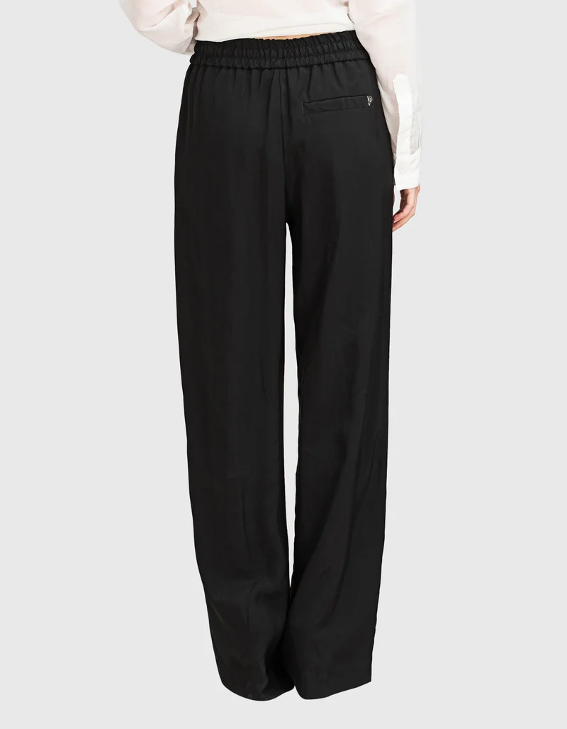 Wide-Leg Hose mit elastischem Bund