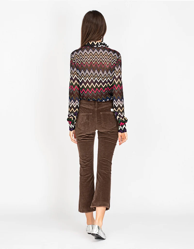 Kick-Flare Cordhose