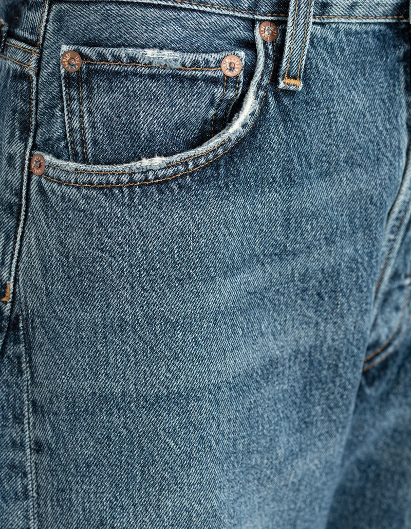 High Waist Barrel-Leg Jeans Luna