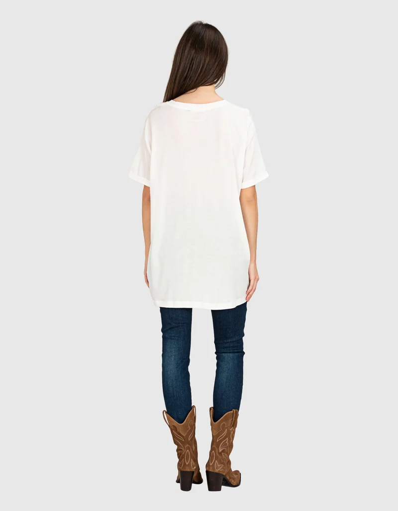 Bedrucktes Oversize T-Shirt