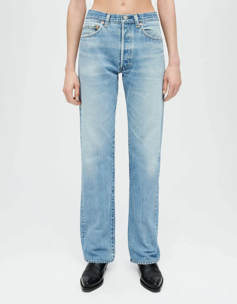 High-Rise Loose-Fit Jeans