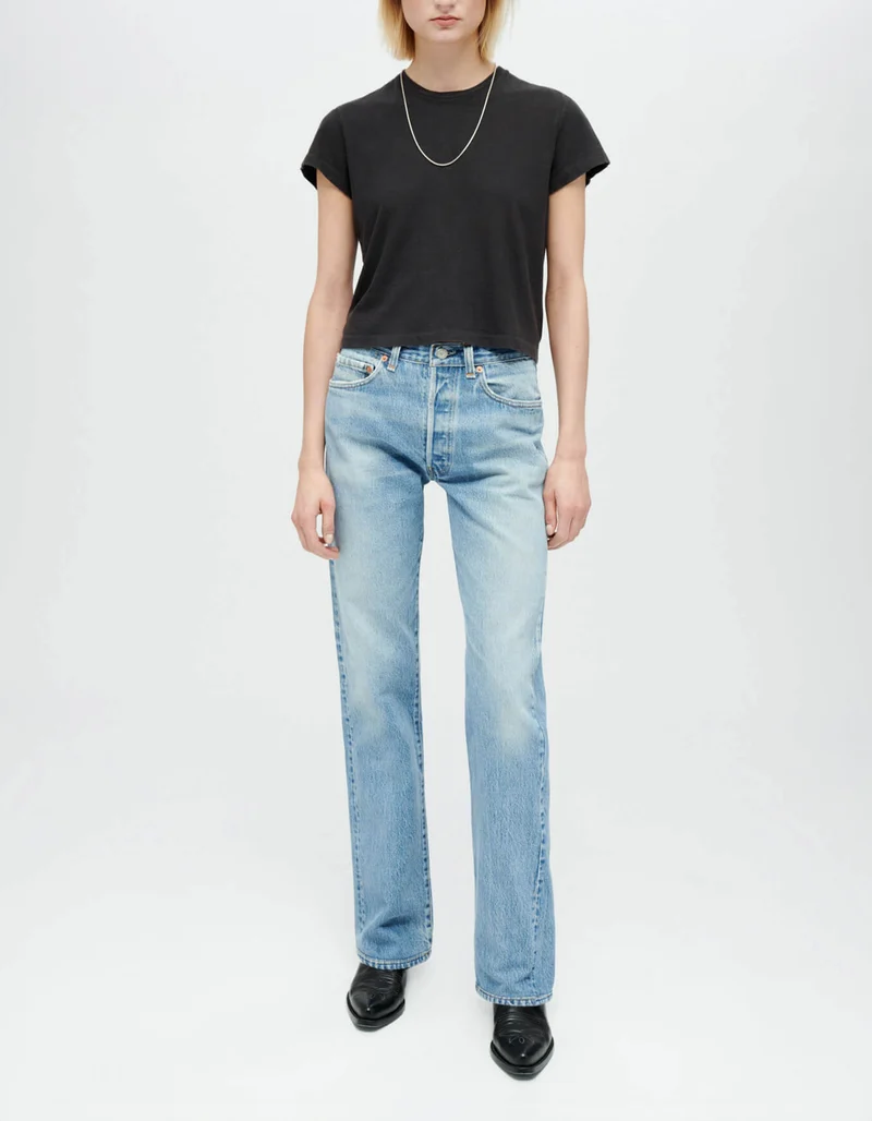 High-Rise Loose-Fit Jeans