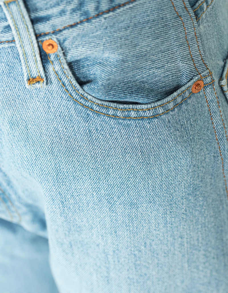 High-Rise Loose-Fit Jeans