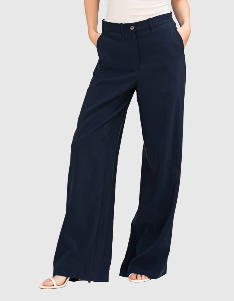 Wide-Leg Hose