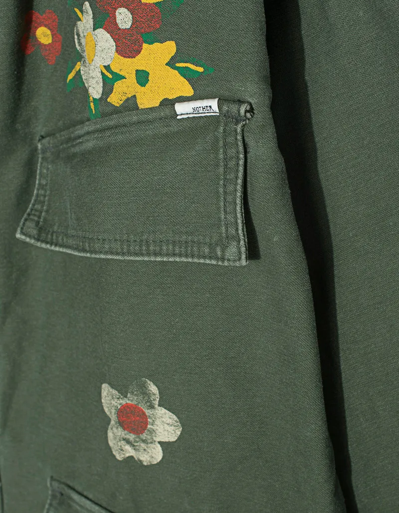 Bedruckte Jacke im Military-Style