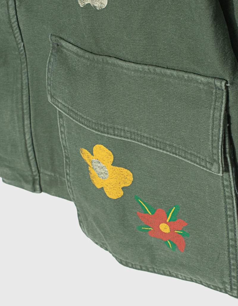 Bedruckte Jacke im Military-Style