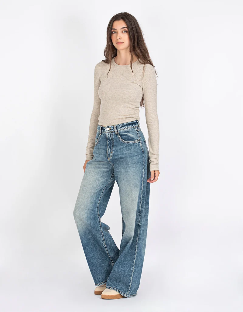Wide-Leg Jeans Debby