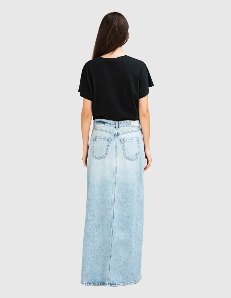 Bedrucktes Oversize T-Shirt im Vintage-Look