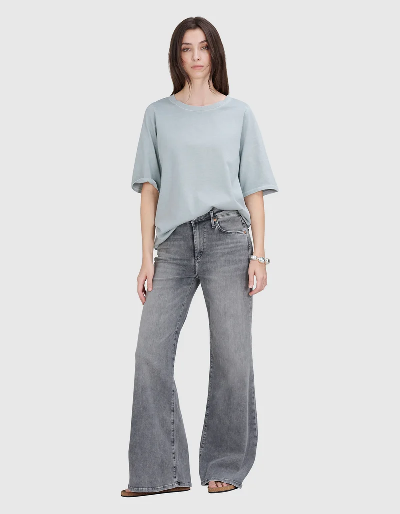 Flared-Leg Jeans Mija