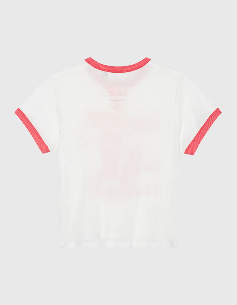 Bedrucktes T-Shirt im Vintage-Look