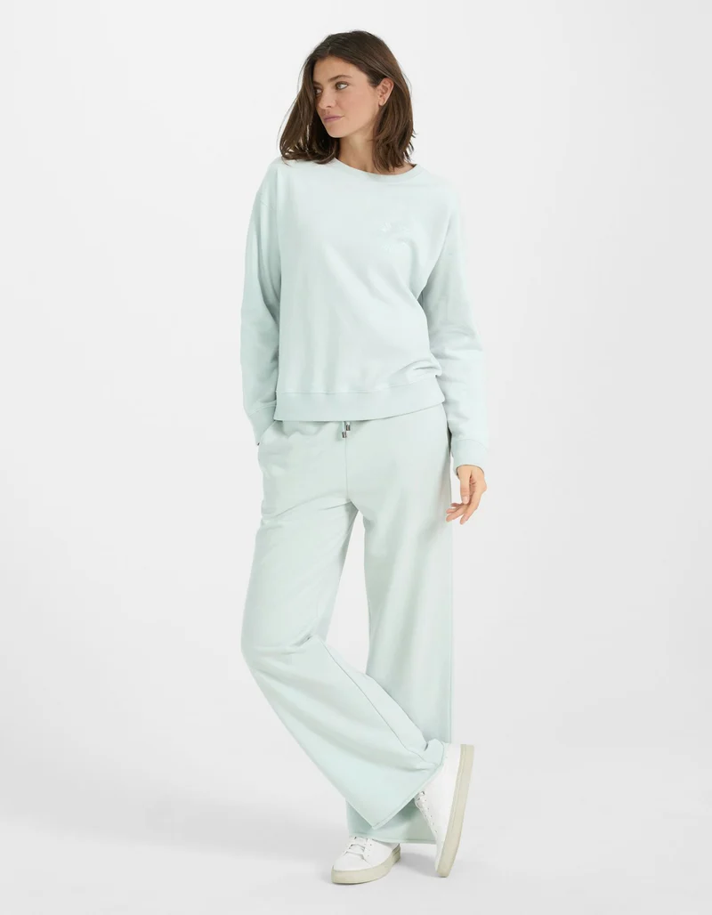 Wide-Leg Jogginghose