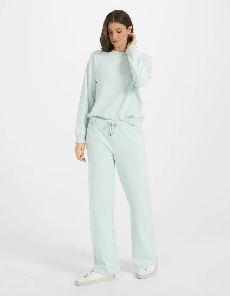 Wide-Leg Jogginghose
