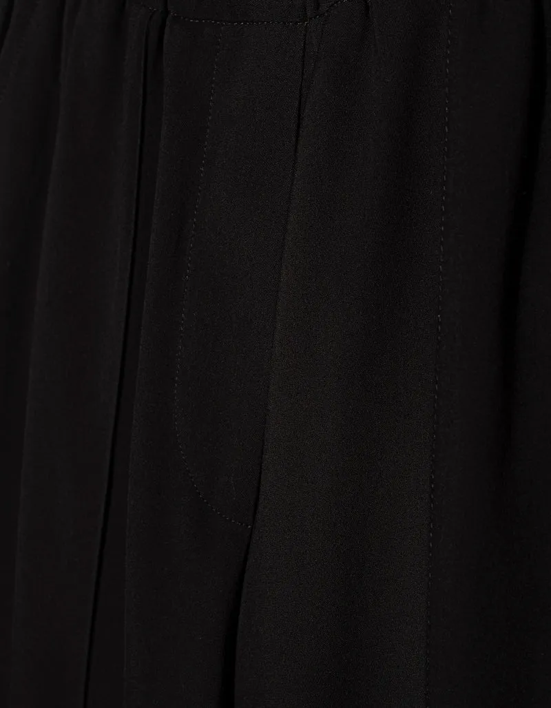 Wide-Leg Hose mit elastischem Bund