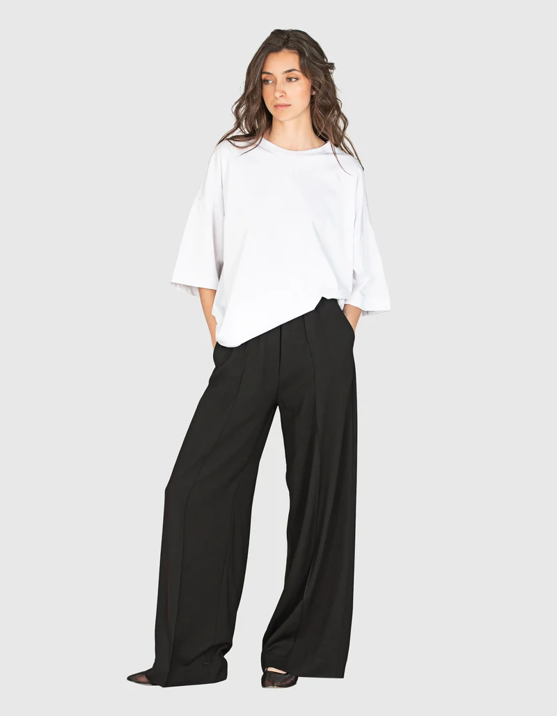 Besticktes Oversized T-Shirt