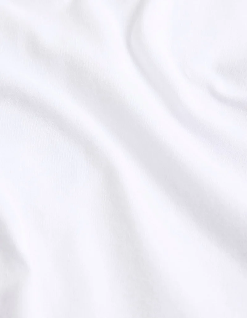 Heavy Cotton T-Shirt mit Rundhalsausschnitt