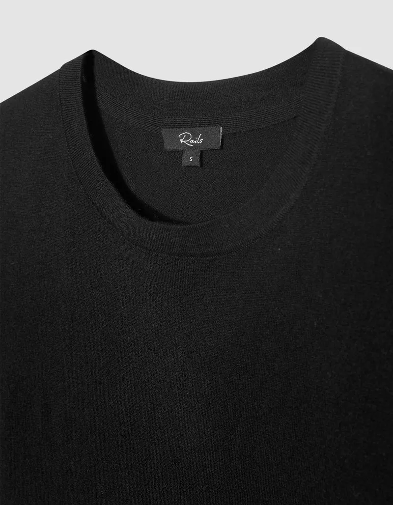Strick T-Shirt mit Kaschmiranteil