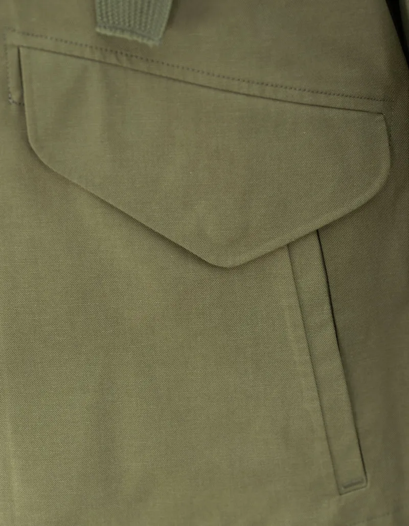 Jacke mit Leinenanteil