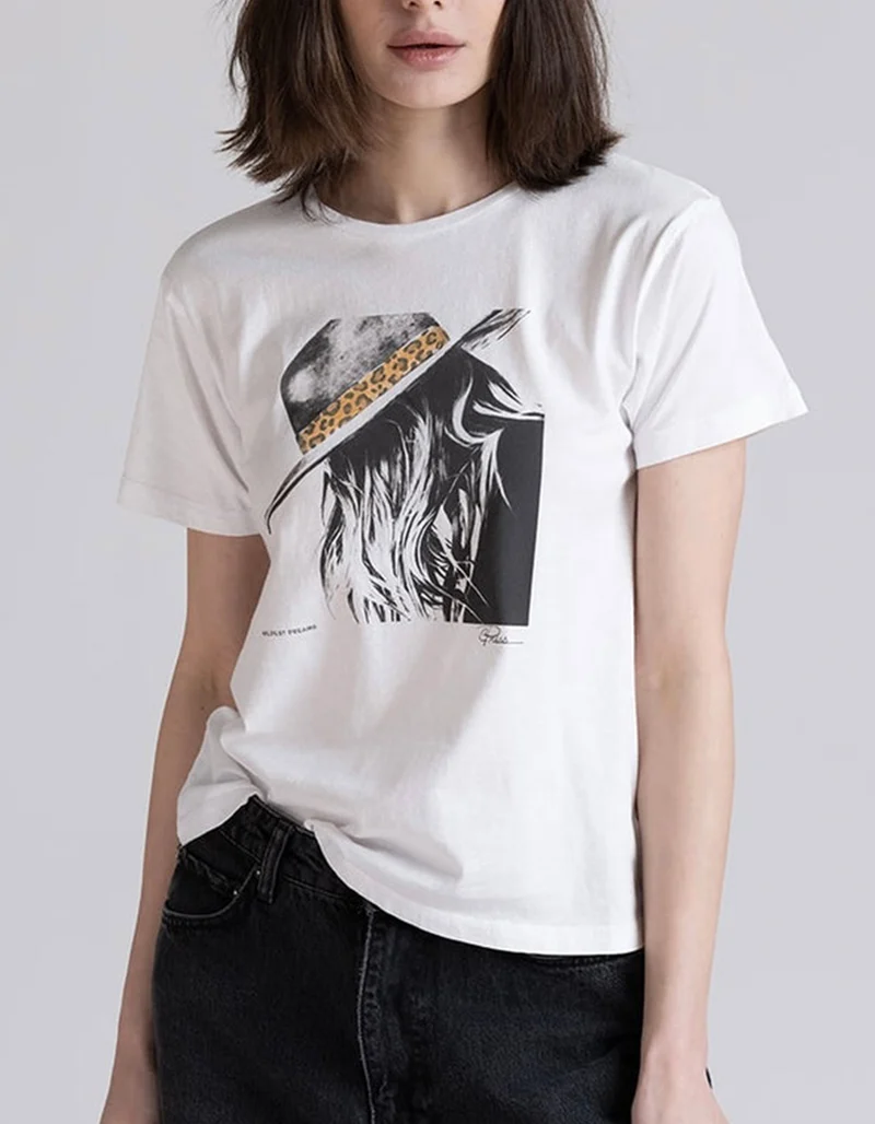 Bedrucktes T-Shirt