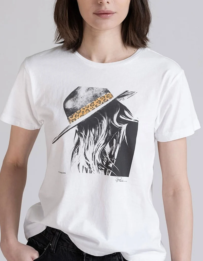 Bedrucktes T-Shirt