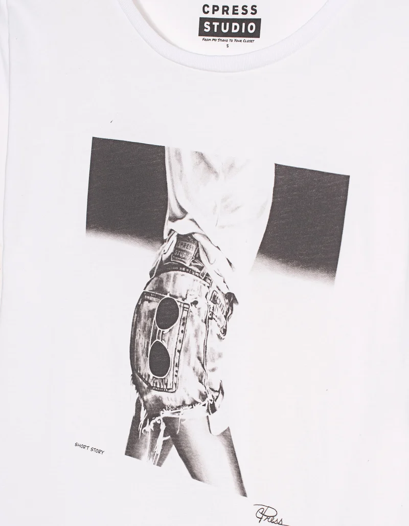 Bedrucktes T-Shirt