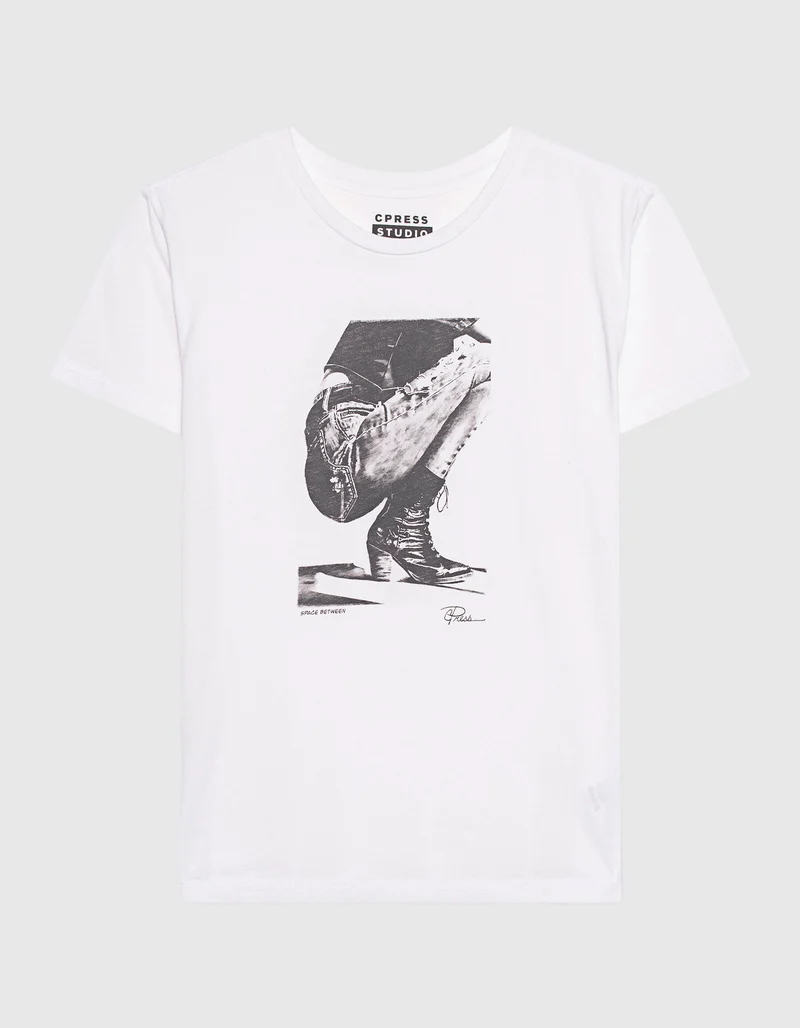 Bedrucktes T-Shirt