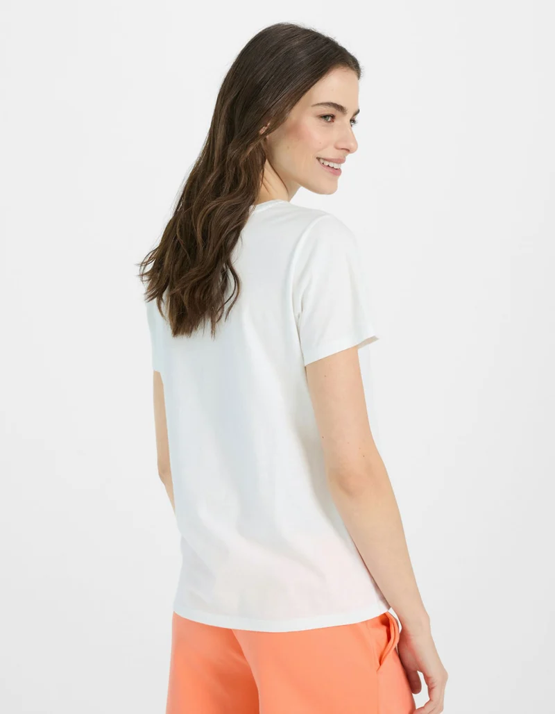 Loose Fit T-Shirt mit Wording