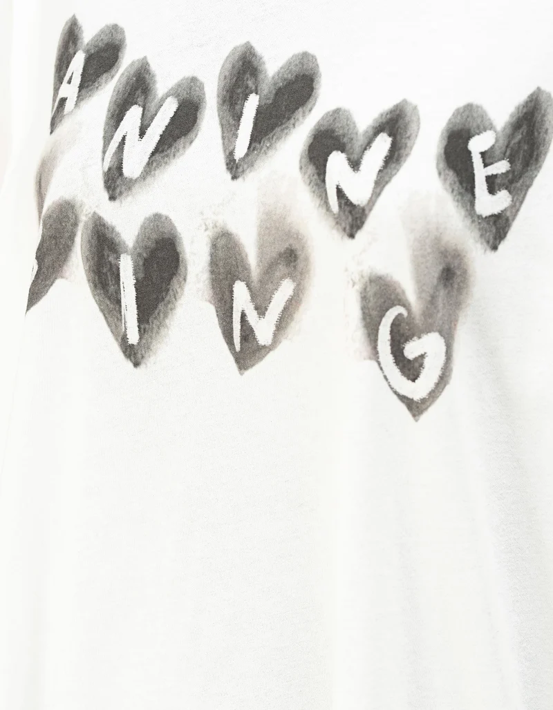 Bedrucktes Oversize T-Shirt Cade