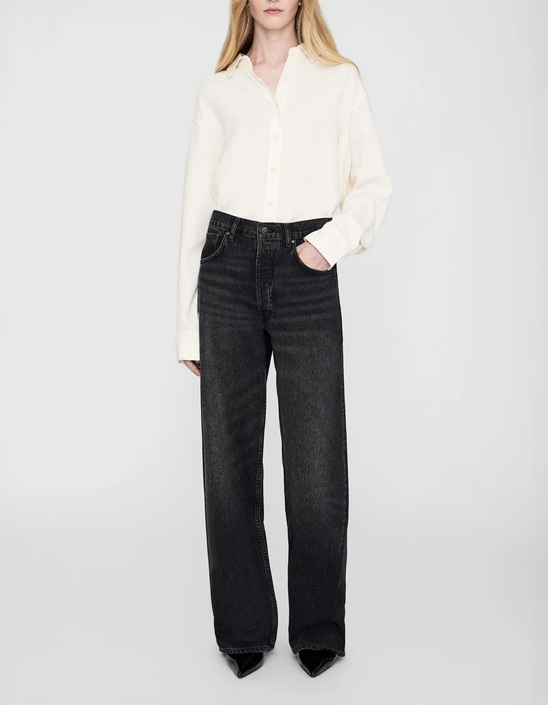 High-Rise Wide-Leg Jeans Manon