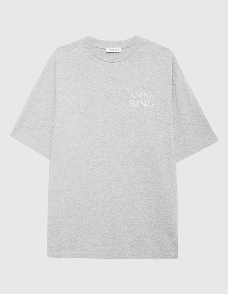 Bedrucktes Oversize T-Shirt Myers Serif NY