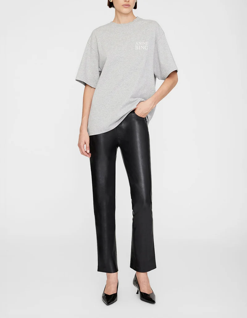 Bedrucktes Oversize T-Shirt Myers Serif NY