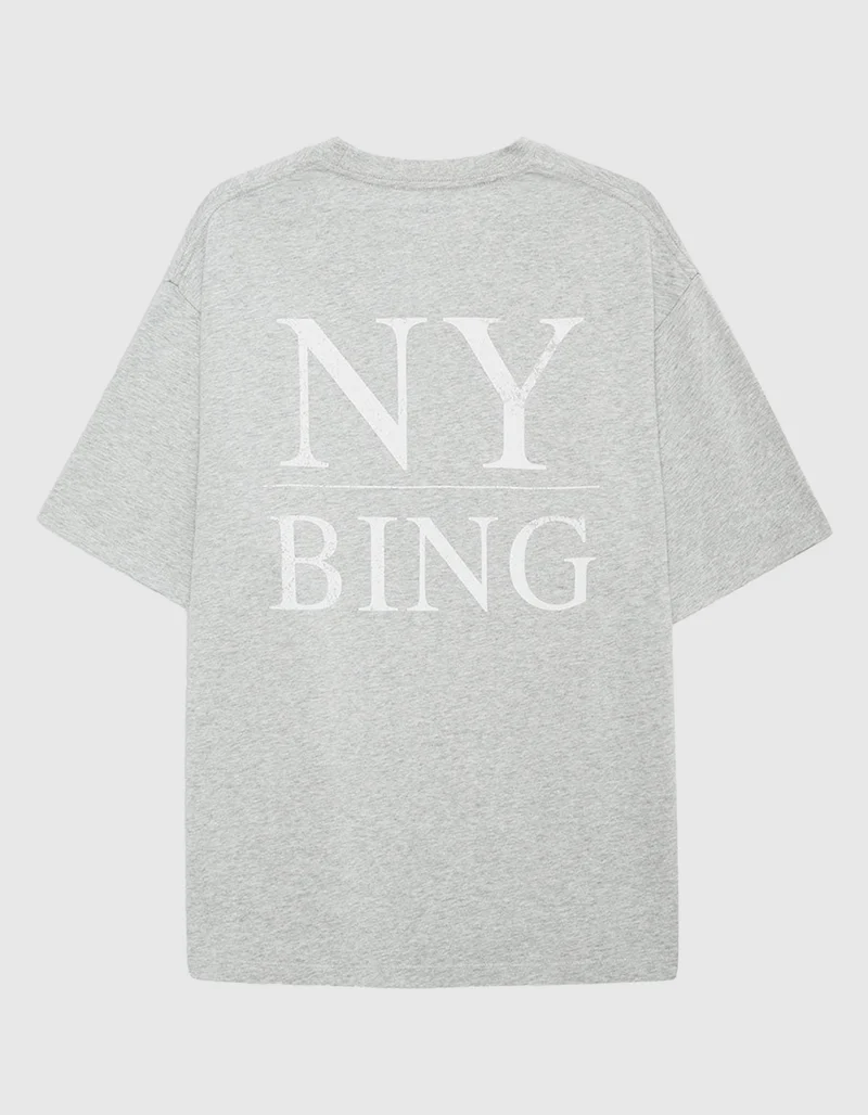 Bedrucktes Oversize T-Shirt Myers Serif NY