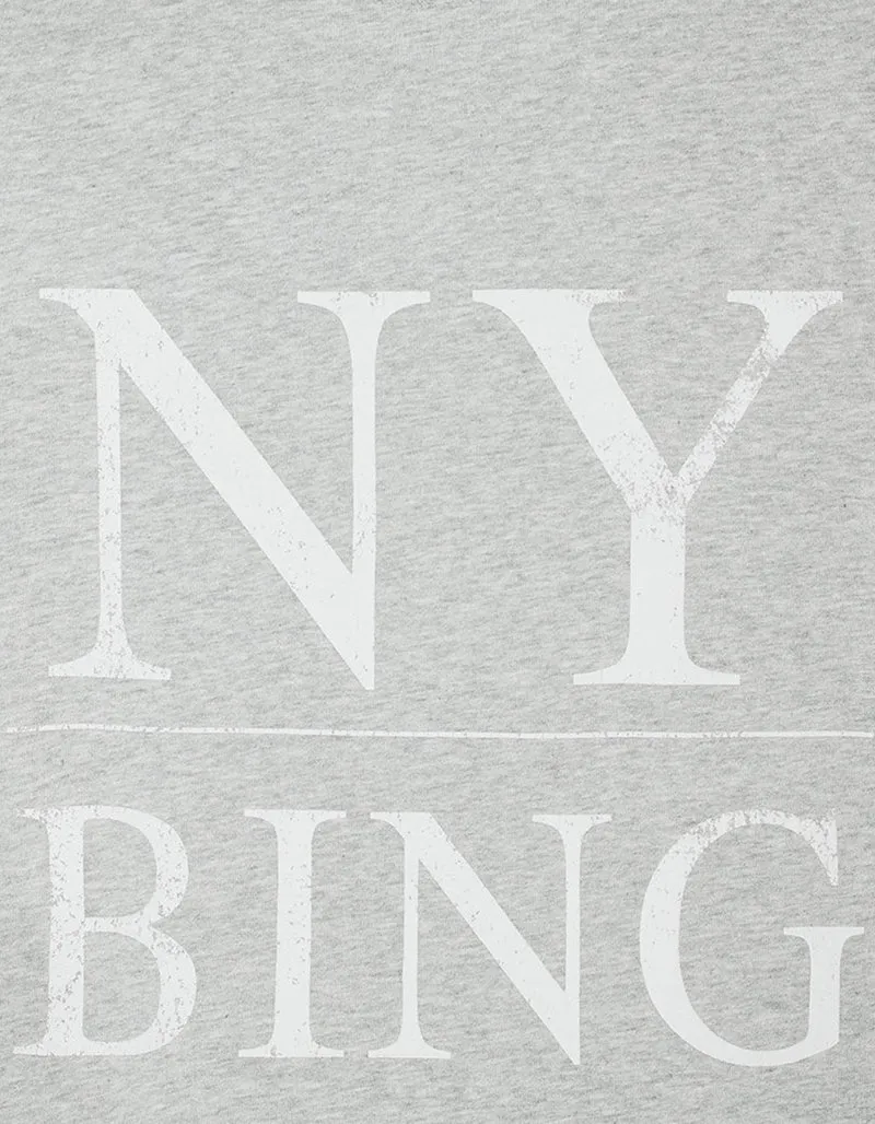 Bedrucktes Oversize T-Shirt Myers Serif NY