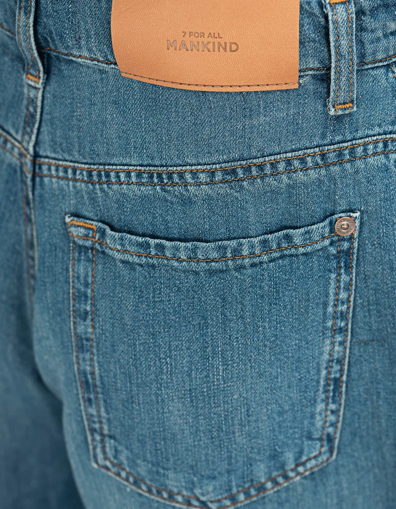 Wide-Leg Jeans Willow mit Leinen-Anteil