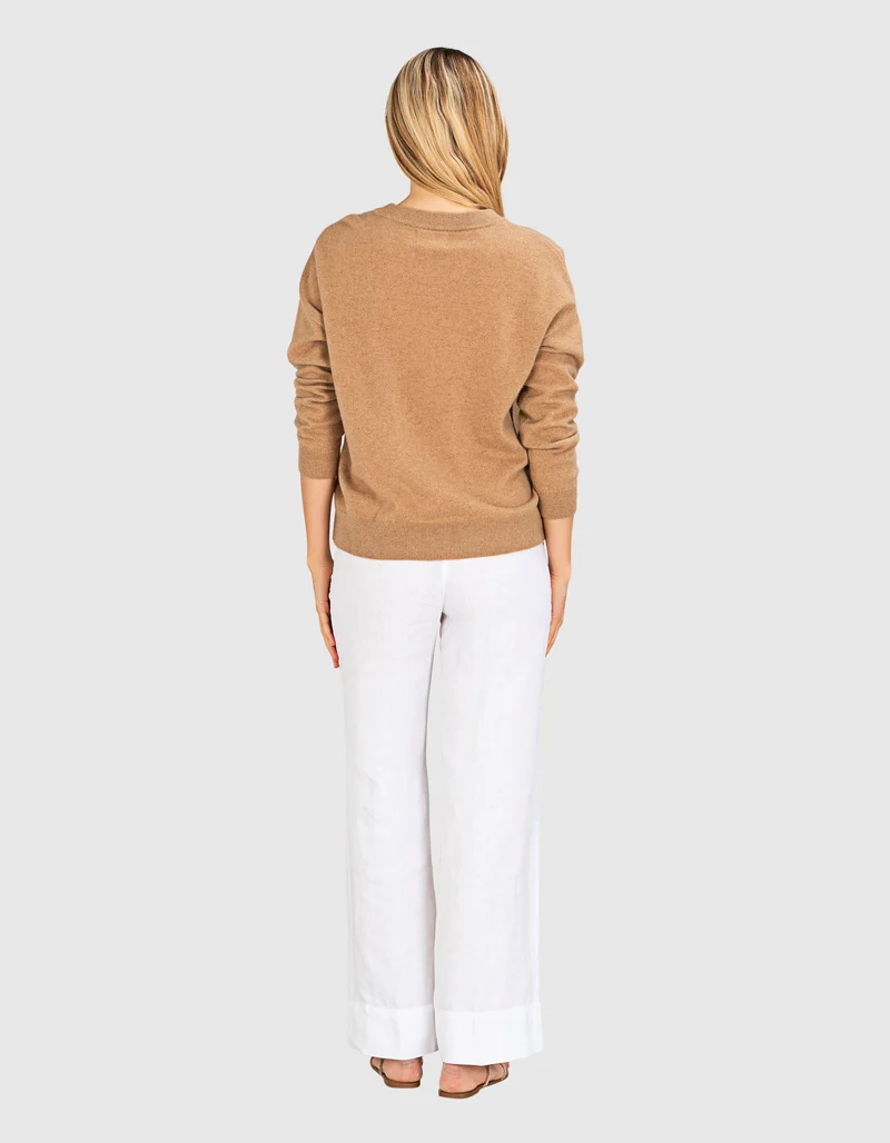 Oversize-Kaschmir-Pullover