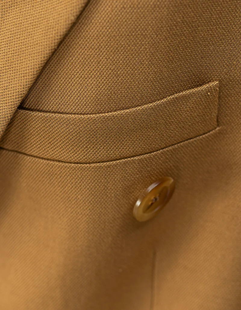 Blazer mit Leinenanteil